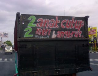 Teks Belakang truk lucu Arsip - Ridergalau